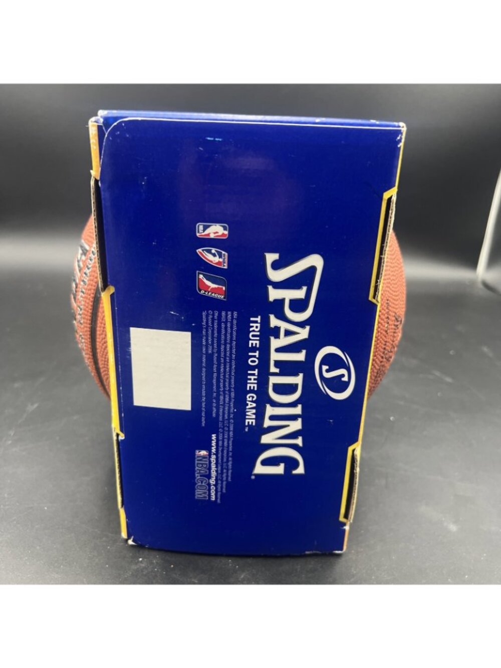 Vtg Spalding NBA Youth Outdoor Basketball - Size 5 (27.5) NIB - David Stern - Picture 8 of 10